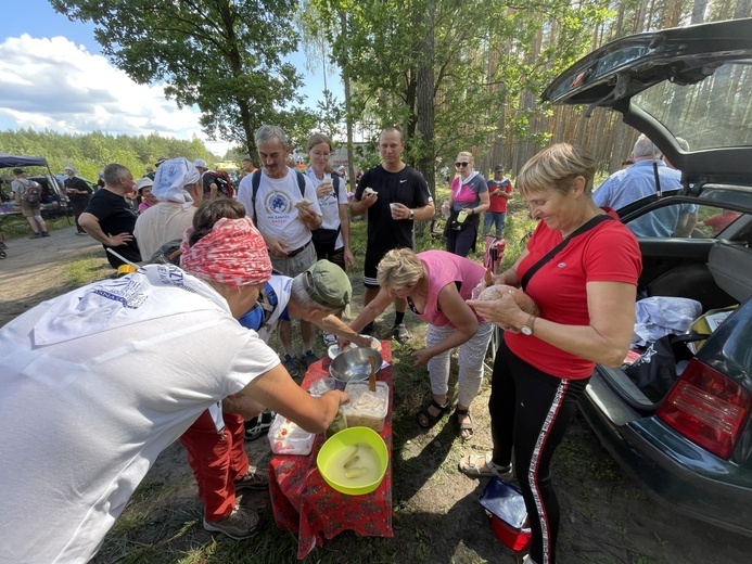 31. Piesza Pielgrzymka Diecezji Bielsko-Żywieckiej na szlaku - Rudnik Wielki - 2022