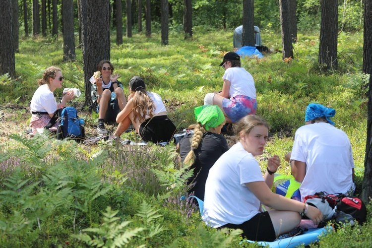 31. Piesza Pielgrzymka Diecezji Bielsko-Żywieckiej na szlaku - Rudnik Wielki - 2022