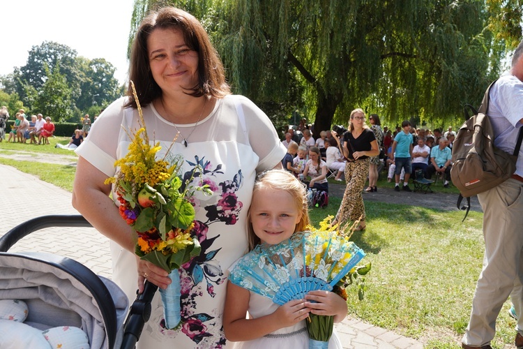 Uroczystość Wniebowzięcia NMP w Ligocie Książęcej z pielgrzymami z Namysłowa