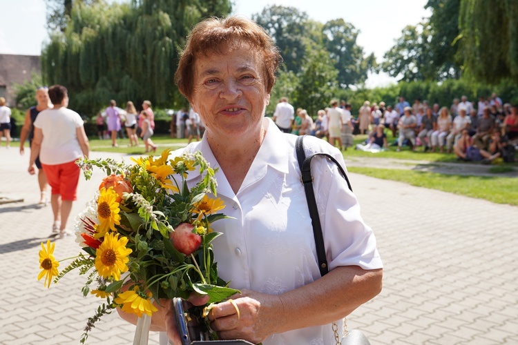 Uroczystość Wniebowzięcia NMP w Ligocie Książęcej z pielgrzymami z Namysłowa