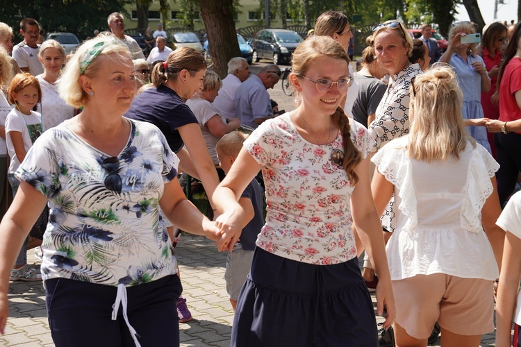 Uroczystość Wniebowzięcia NMP w Ligocie Książęcej z pielgrzymami z Namysłowa