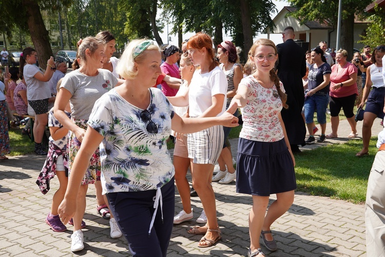 Uroczystość Wniebowzięcia NMP w Ligocie Książęcej z pielgrzymami z Namysłowa