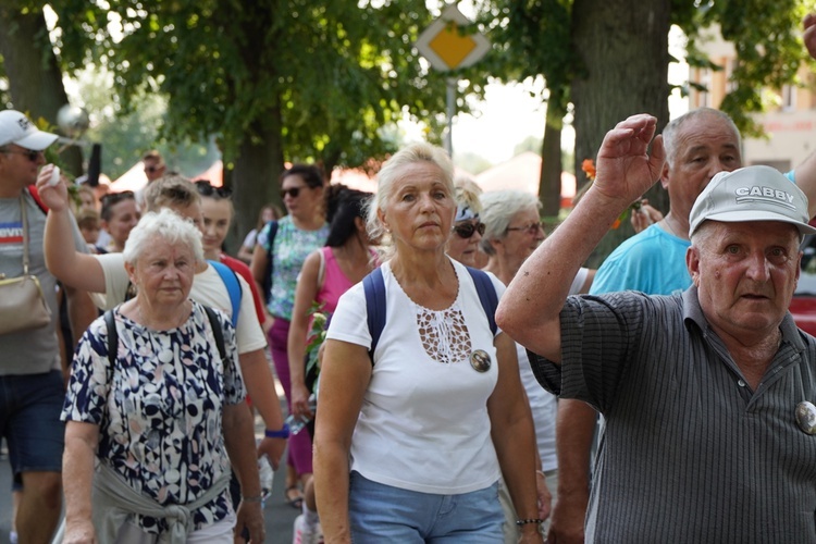 Uroczystość Wniebowzięcia NMP w Ligocie Książęcej z pielgrzymami z Namysłowa