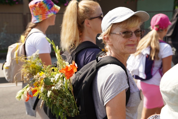 Uroczystość Wniebowzięcia NMP w Ligocie Książęcej z pielgrzymami z Namysłowa