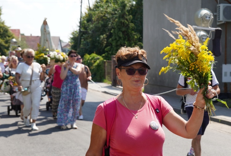 Uroczystość Wniebowzięcia NMP w Ligocie Książęcej z pielgrzymami z Namysłowa