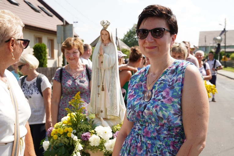 Uroczystość Wniebowzięcia NMP w Ligocie Książęcej z pielgrzymami z Namysłowa