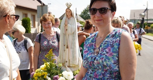 Uroczystość Wniebowzięcia NMP w Ligocie Książęcej z pielgrzymami z Namysłowa