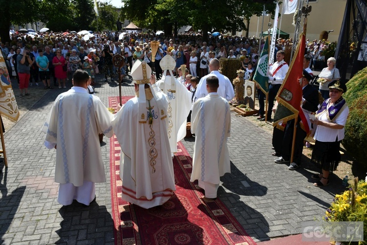 Dziękczynienie za plony w Rokitnie