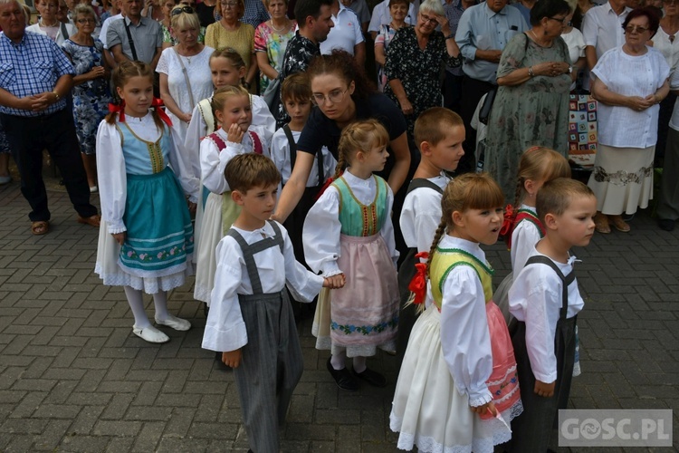 Dziękczynienie za plony w Rokitnie