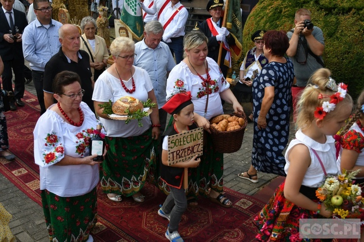 Dziękczynienie za plony w Rokitnie