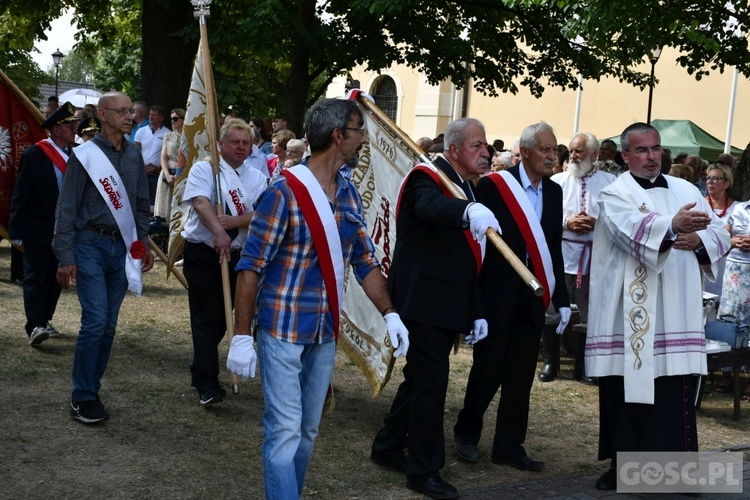 Dziękczynienie za plony w Rokitnie