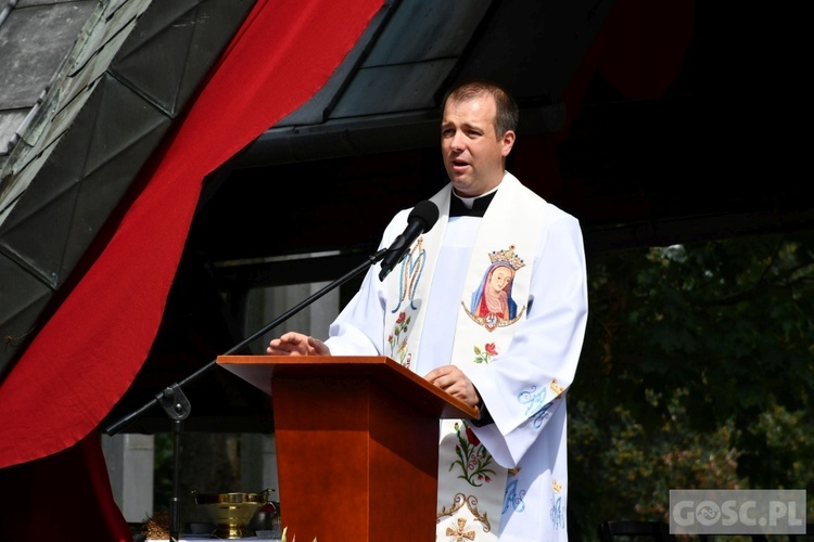 Dziękczynienie za plony w Rokitnie