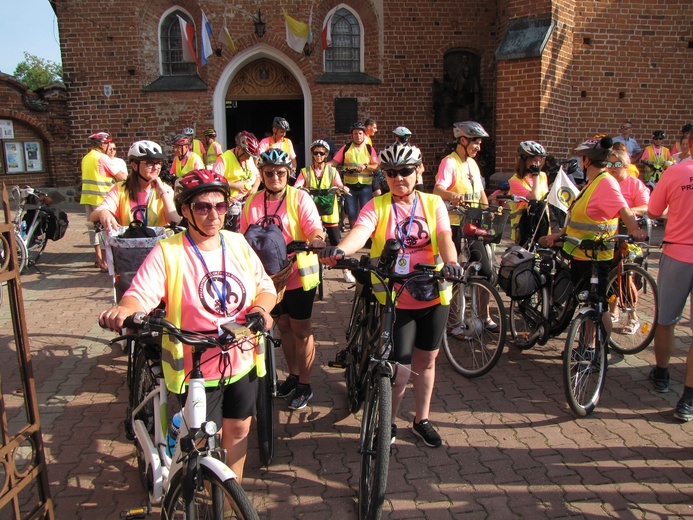 Przasnysz i Rostkowo. Pielgrzymka rowerowa