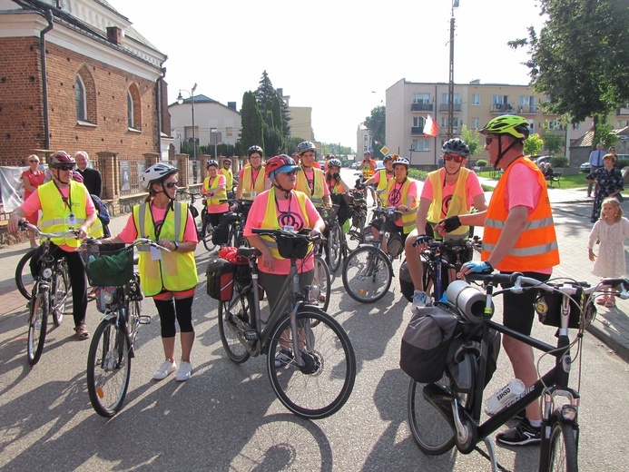 Przasnysz i Rostkowo. Pielgrzymka rowerowa