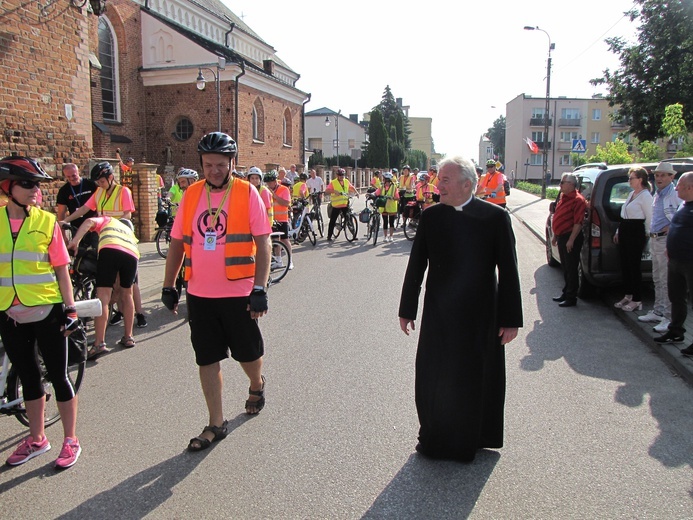 Przasnysz i Rostkowo. Pielgrzymka rowerowa