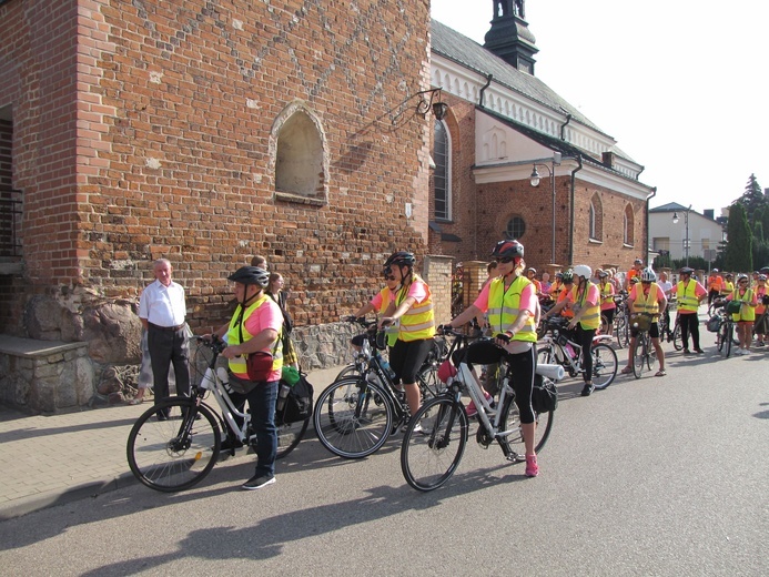 Przasnysz i Rostkowo. Pielgrzymka rowerowa