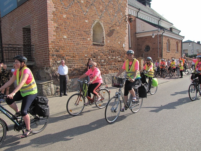 Przasnysz i Rostkowo. Pielgrzymka rowerowa