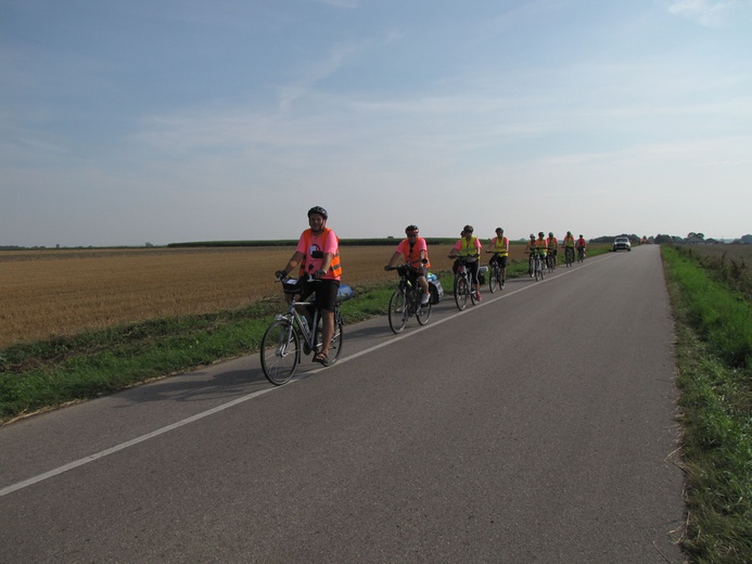 Przasnysz i Rostkowo. Pielgrzymka rowerowa