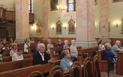 Spotkanie modlitewne w parafii pw. św. Franciszka w Pieńsku.