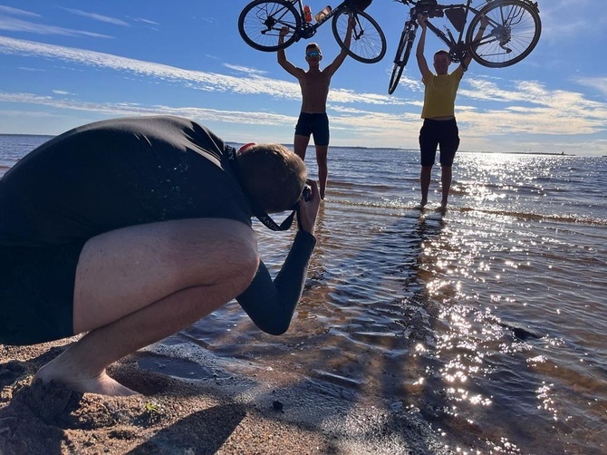 NINIWA Team w krainie reniferów i św. Mikołaja. Rowerzyści już za półmetkiem wyprawy na Nordkapp