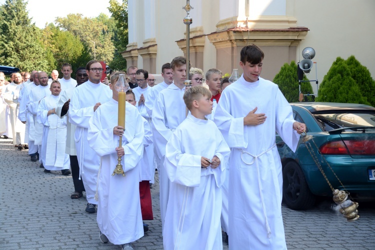 Pielgrzymkowa Eucharystia w Strzelcach Opolskich