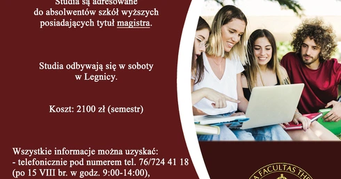 Uzupełnij wiedzę i zostań teologiem