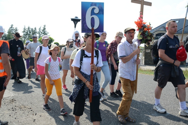 Piesza pielgrzymka w Gwoździanach