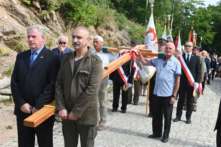 Pielgrzymka "Solidarności" na Górę Igliczną