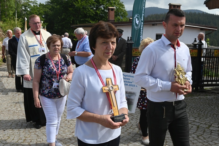 Pielgrzymka "Solidarności" na Górę Igliczną