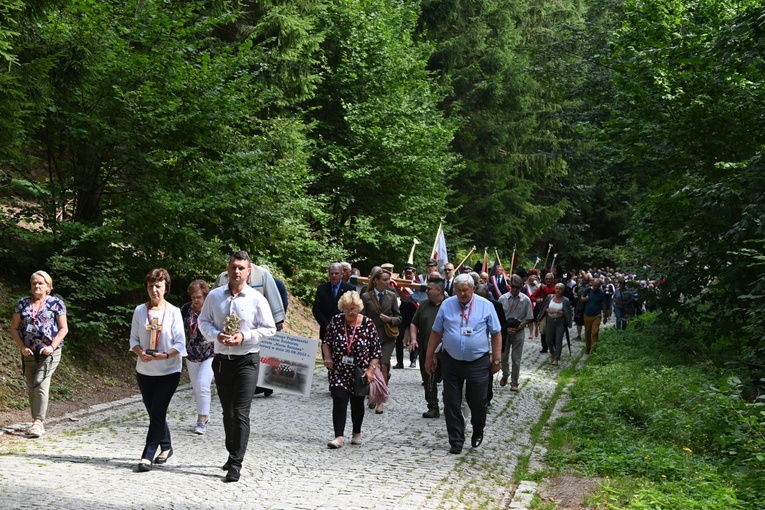 Pielgrzymka "Solidarności" na Górę Igliczną