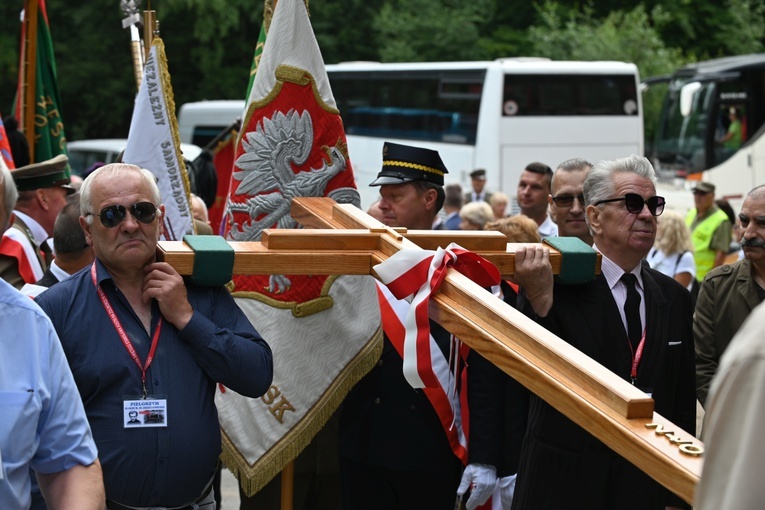 Pielgrzymka "Solidarności" na Górę Igliczną