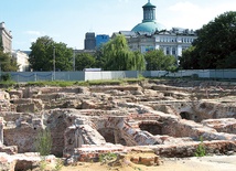 Wykopaliska archeologiczne w 2006 r. były prowadzone tylko pod częścią dawnej pałacowej zabudowy.