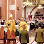 Msza Święta była częścią obchodów Święta Wojska Polskiego.