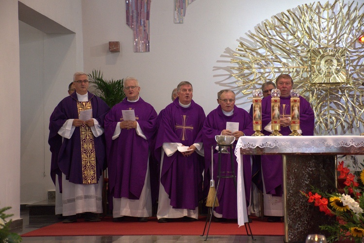 Uroczystości pogrzebowe śp. ks. Kazimierza Południaka