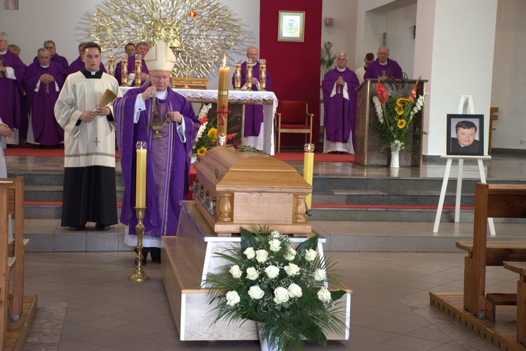 Uroczystości pogrzebowe śp. ks. Kazimierza Południaka