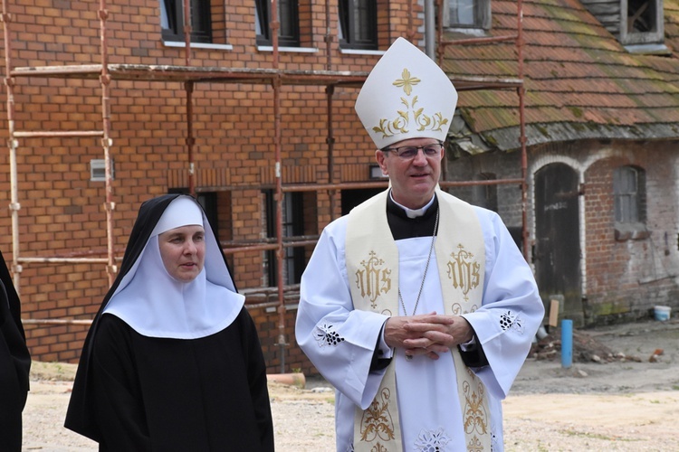 Poświęcenie Zacisza św. Benedykta w Żarnowcu