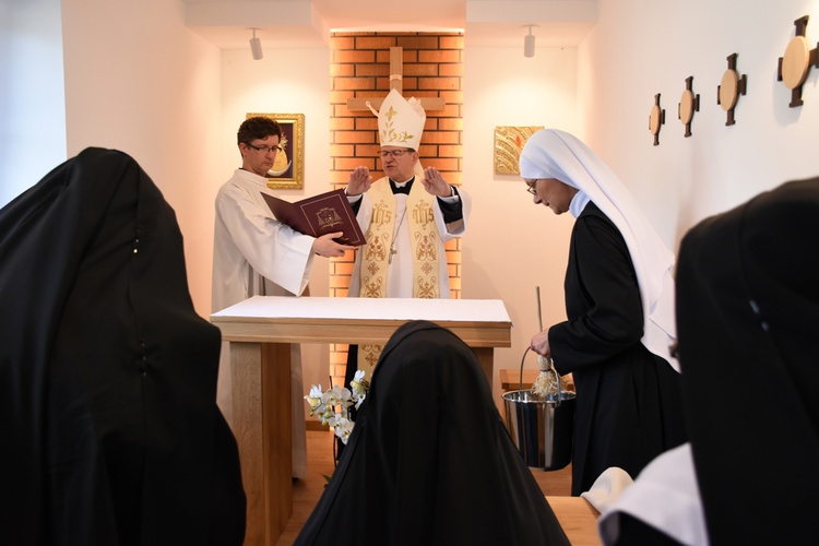 Poświęcenie Zacisza św. Benedykta w Żarnowcu