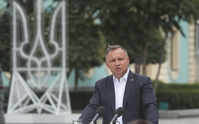 Prezydent Duda do Ukraińców: Solidarnie stoimy przy Was; wiem, że zwyciężycie