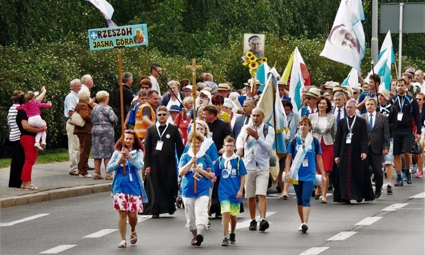 Szli z całej Polski