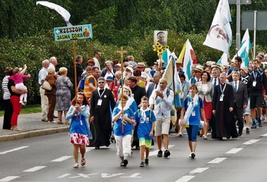 Szli z całej Polski