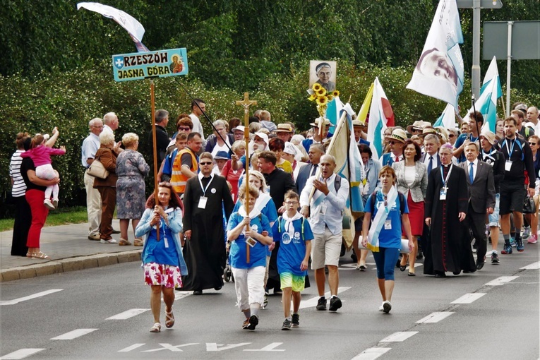 Szli z całej Polski