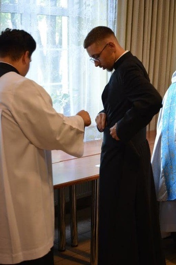 Ząbkowice Śl. Obłóczyny u pallotynów