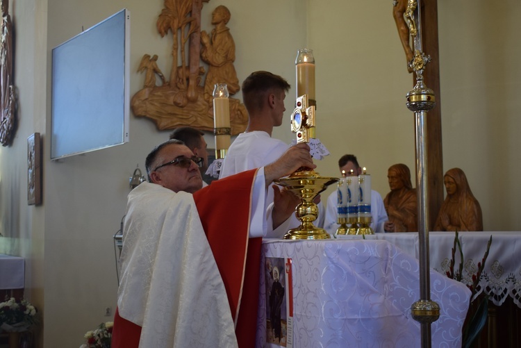 Wprowadzenie relikwii św. Andrzeja Boboli