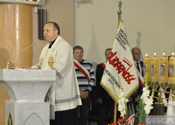 Świebodzin. Obchody rocznicy "Solidarności"