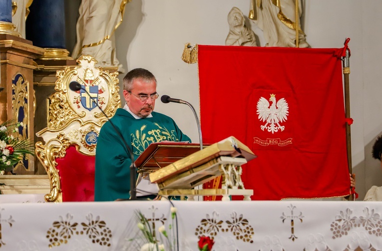 Podziękowanie dla ks. Piotra Bortnika