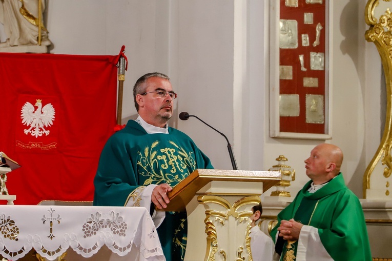Podziękowanie dla ks. Piotra Bortnika