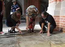 Identyfikacją  tablic zajmuje się prof. Anna Pobóg- -Lenartowicz.