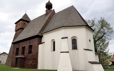 ▲	Kościół św. Jerzego w 2019 r. został laureatem ogólnopolskiego konkursu „Zabytek Zadbany”.