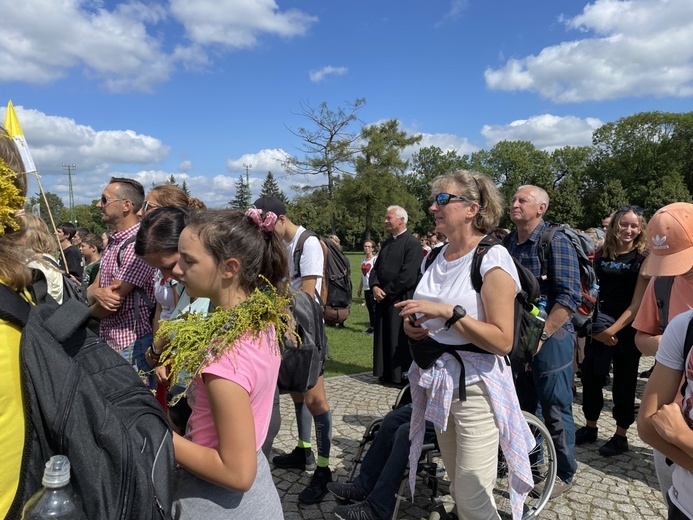 Powitanie 411. Pieszej Pielgrzymki Żywieckiej na Jasnej Górze - 2022