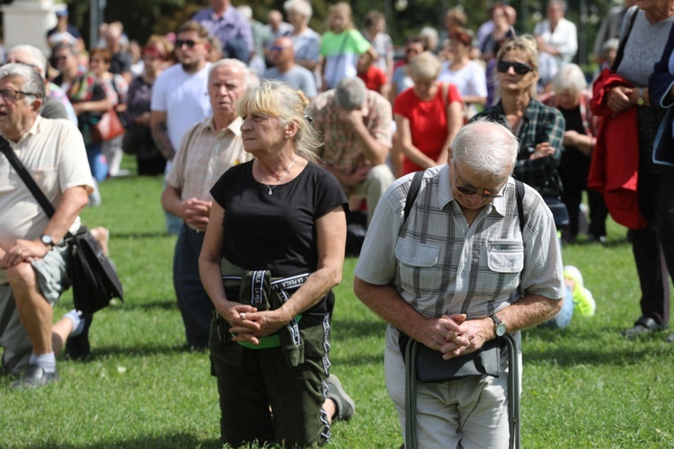 Powitanie 411. Pieszej Pielgrzymki Żywieckiej na Jasnej Górze - 2022